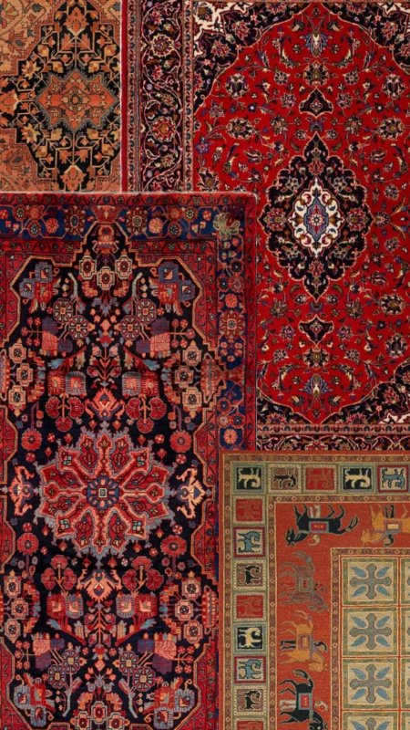 Persian carpet скачать фон 1080 x 1920