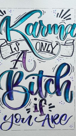Calligraphy lettering скачать фон 720 x 1280