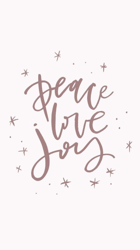 Joy peace love скачать фон 1080 x 1920