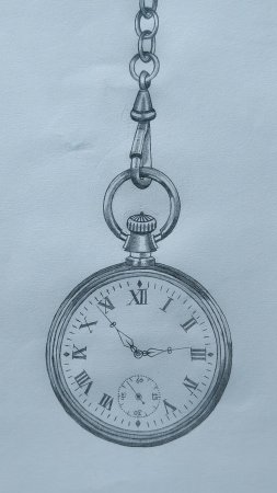 Карманные часы рисунок скачать фон 2160 x 3840