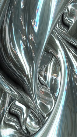 Abstract silver скачать фон 2160 x 3840