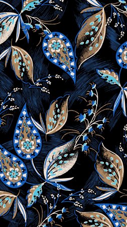 Цветочные узоры скачать фон 2160 x 3840