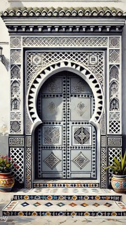 Islamic architecture скачать фон 1080 x 1920