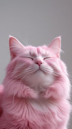 Розовые коты