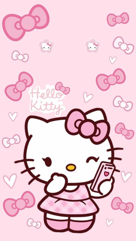 Hello kitty обои