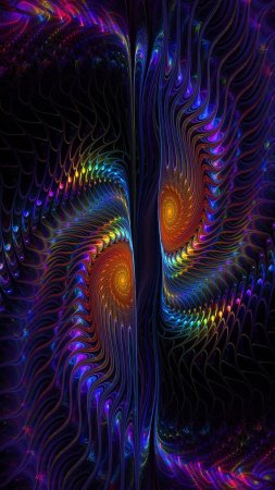 Ideas fractal скачать фон 1080 x 1920