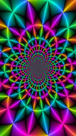 Optical illusion wallpaper скачать фон 1424 x 2532