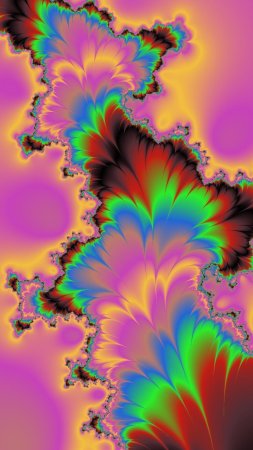 Mandelbrot fractal скачать фон 1080 x 1920