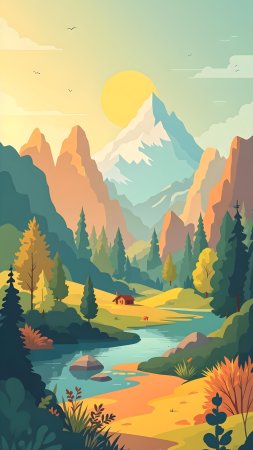 Рисунки пейзаж