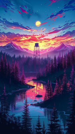 Пейзаж арт