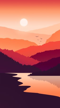 Рисунок пейзаж