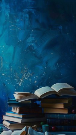 Фон с книгами