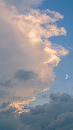 Небо фон с облаками