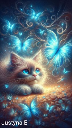 Кошка красивая скачать фон 1080 x 1920