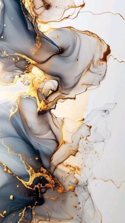 Gold abstract wallpaper скачать фон 1424 x 2532