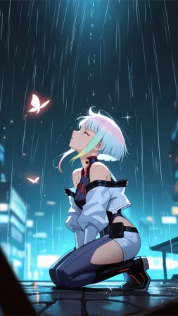 Cyberpunk edgerunners киберпанк бегущий по краю