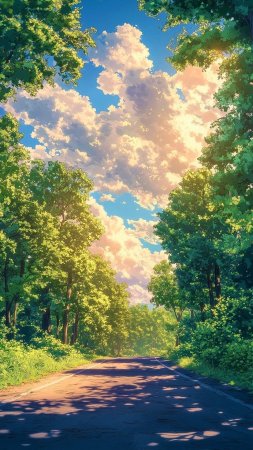 Anime scenery wallpaper