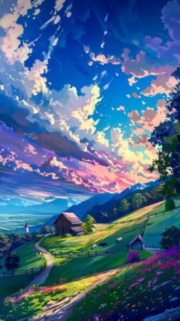 Арты пейзажи