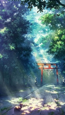 Anime scenery