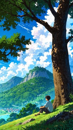 Ghibli scenery wallpaper