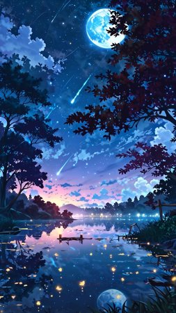 Beautiful night sky