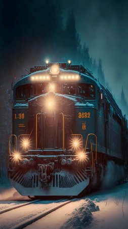 Заставка на телефон поезд скачать фон 1424 x 2532