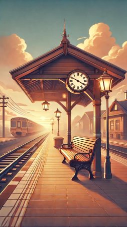 Train journey скачать фон 1080 x 1920