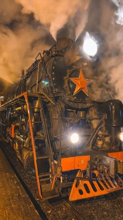 Ретро поезд сортавала рускеала скачать фон 720 x 1280