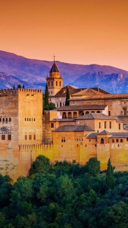 Granada spain скачать фон 1424 x 2532