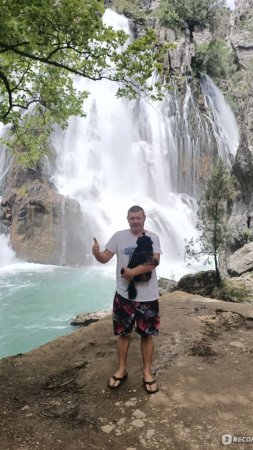 Водопад учан су турция
