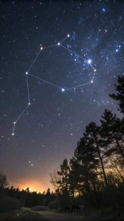 Созвездие большой медведицы