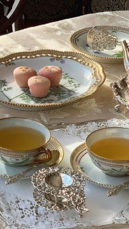 Afternoon tea скачать фон 720 x 1280
