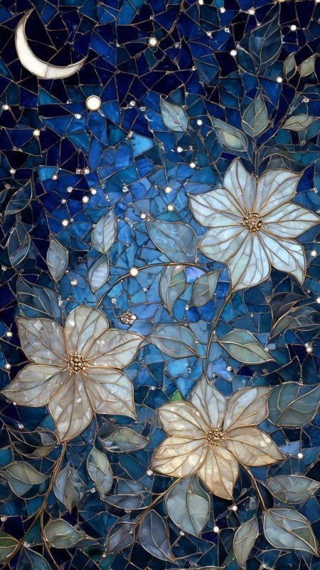 Glass mosaic мозаика скачать фон 1080 x 1920