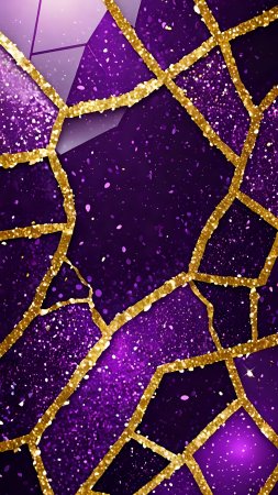 Фиолетовое золото скачать фон 2160 x 3840