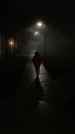 Одиночество ночь скачать фон 720 x 1280