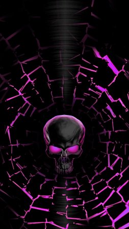 Фон череп скачать фон 1424 x 2532