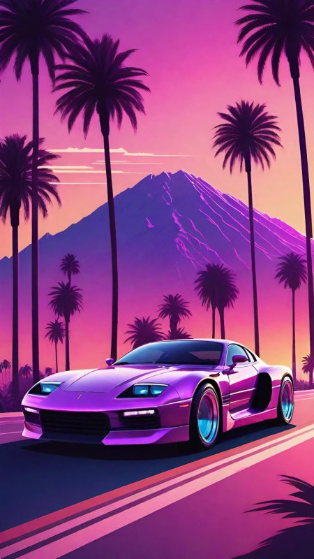 Synthwave retrowave