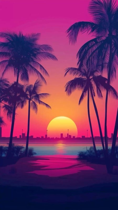 Маями вайб wallpaper