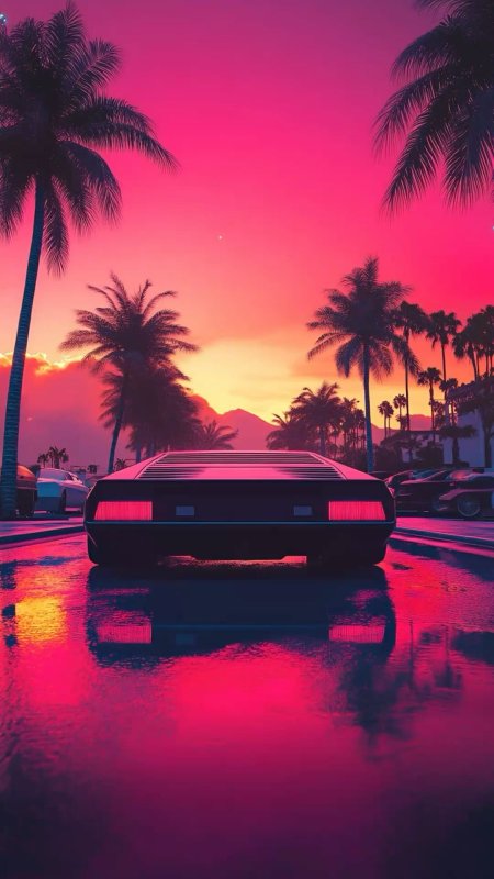 Retro miami