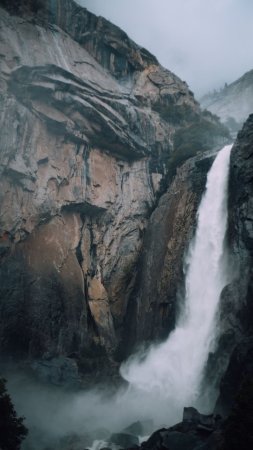 Нижний водопад Йосемити