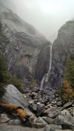 Тропа водопада Нижний Йосемити