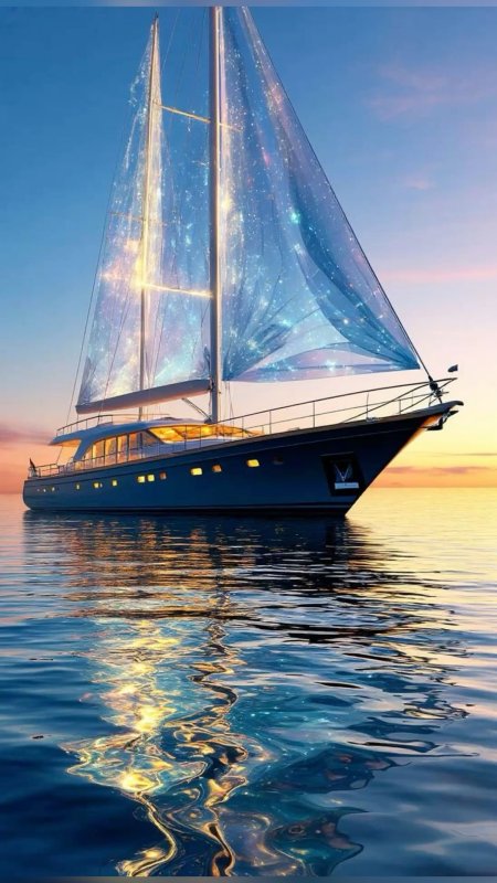 Яхта море
