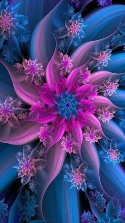 Фрактальные цветы