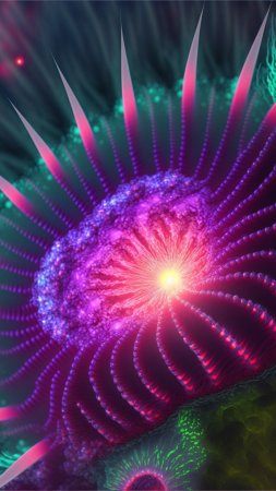 Sea anemone скачать фон 1080 x 1920