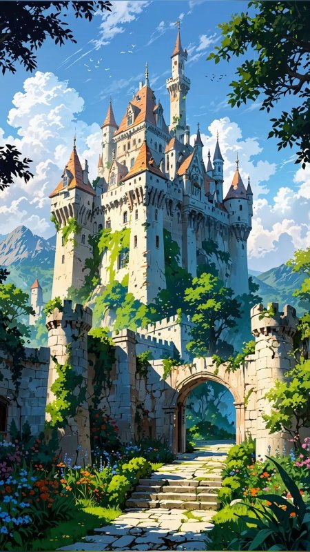 Фантастический замок