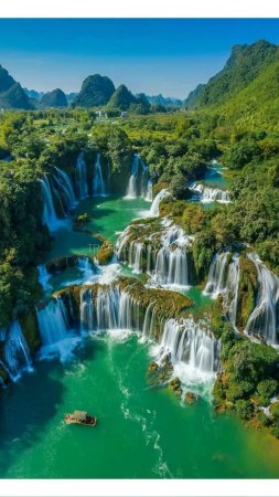 Ban gioc detian falls