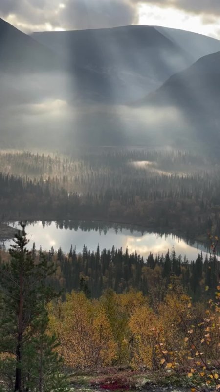 Кольский полуостров озеро имандра