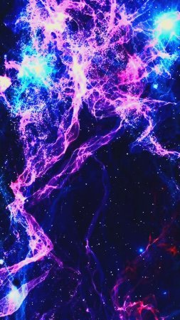Фиолетовый космос