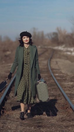 Фотосессия с чемоданом
