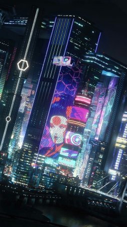 Cyberpunk город